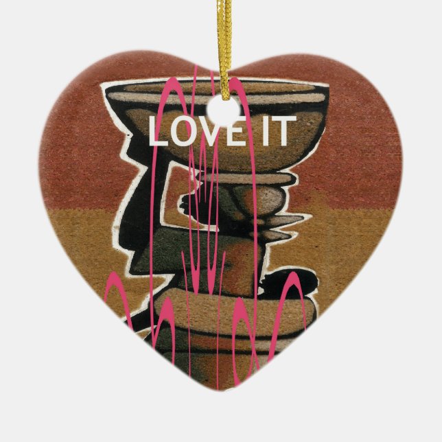 Adorno De Cerámica Producto personalizar (Frente)