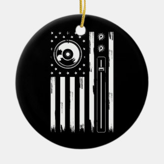 Adorno De Cerámica Productora De Música De Guay Para Hombres Bandera 