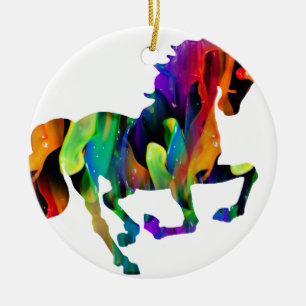 ADORNO DE CERÁMICA PRODUCTOS MULTICOLORES DEL UNICORNIO