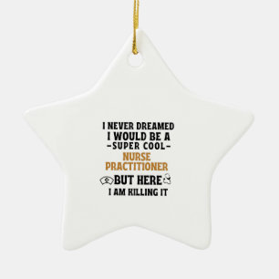 ADORNO DE CERÁMICA PROFESIONAL DE ENFERMERÍA