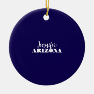 Adorno De Cerámica Profesional elegante moderno minimalista azul oscu