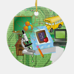 Adorno De Cerámica Profesora