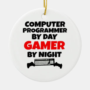 Adorno De Cerámica Programador de equipo de jugador