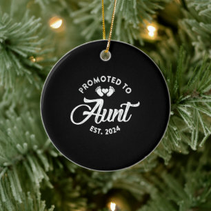 Adorno De Cerámica Promovido Para Recibir El Divertido Regalo De Tía 