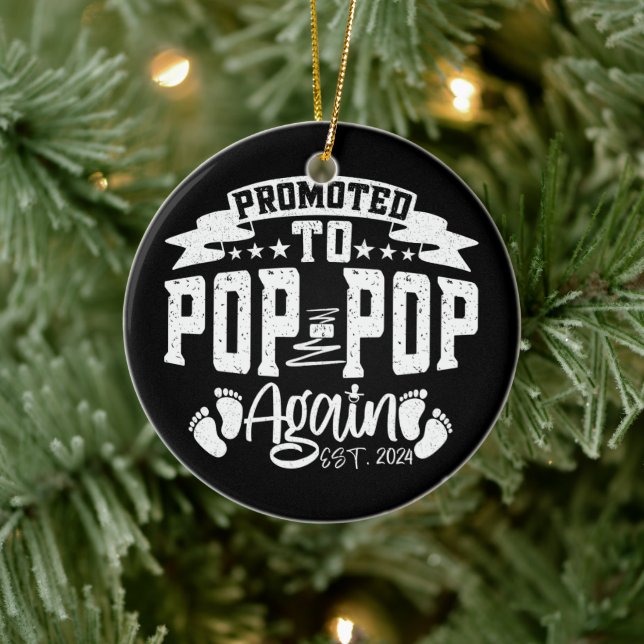 Adorno De Cerámica Promovido Para Volver A Pop Este 2024 Abuelo Graci (Árbol)