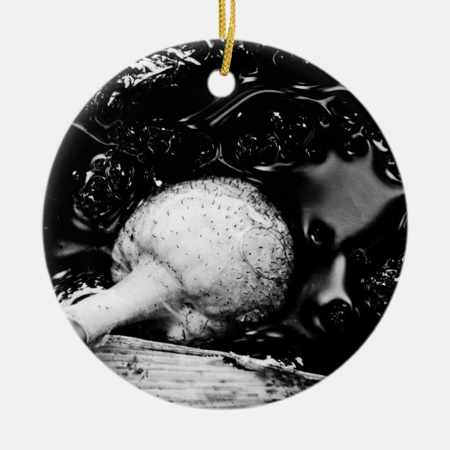 Adorno De Cerámica protector oscuro (Frente)