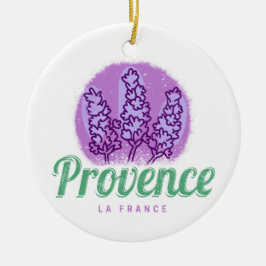Adorno De Cerámica Provenza Retro Lavender Riviera Francesa Francia