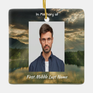 Adorno De Cerámica Psalm 23 Celebration of Life Service 