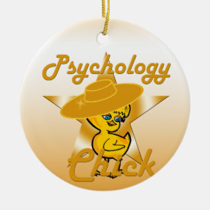 Adorno De Cerámica Psicología Chick #10