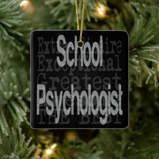 Adorno De Cerámica Psicólogo escolar Extraordinario
