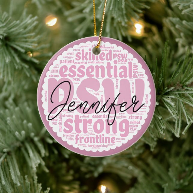 Adorno De Cerámica PSW personalizado (Árbol)