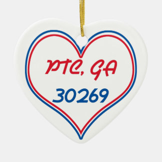 Adorno De Cerámica PTC GA 30269 - corazón