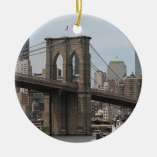 Adorno De Cerámica Puente de Brooklyn