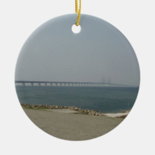 Adorno De Cerámica Puente de Oresund