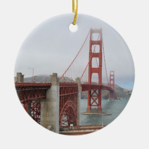 Adorno De Cerámica Puente Golden Gate