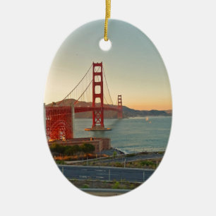 Adorno De Cerámica Puente Golden Gate de San Francisco