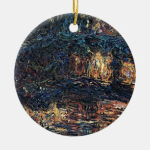 Adorno De Cerámica Puente Japonés de Claude Monet, Arte Antiguo Fino