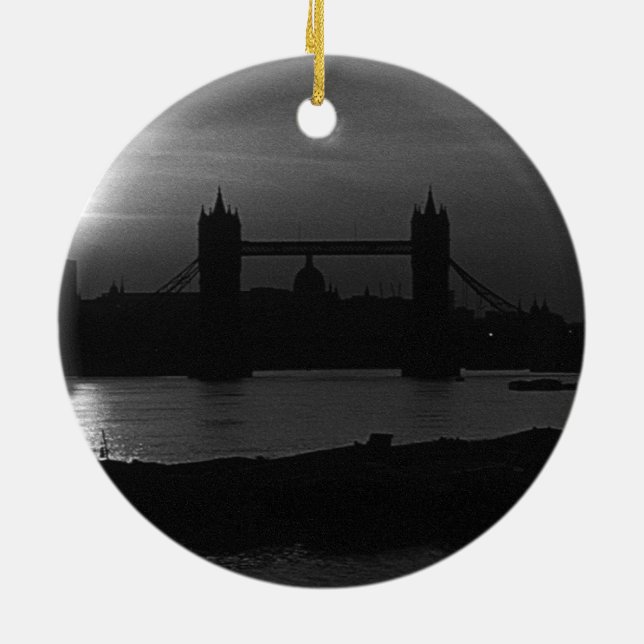 Adorno De Cerámica Puente London Sunset Tower 1970 (Atrás)