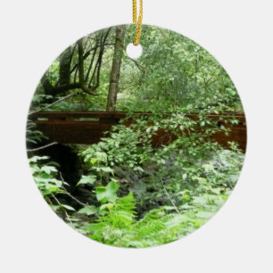 Adorno De Cerámica Puente Muir Woods I