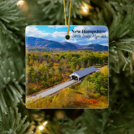 Adorno De Cerámica Puente New Hampshire Plymouth Smith