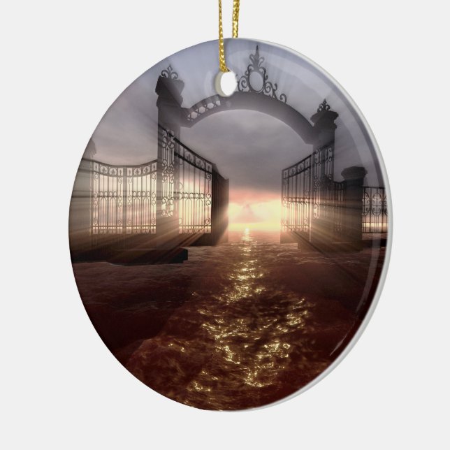 Adorno De Cerámica Puerta del cielo (Izquierda)