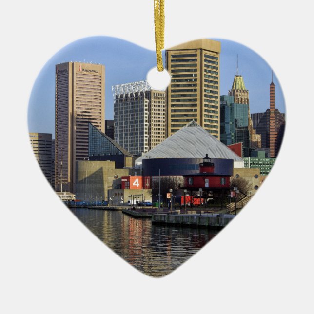 Adorno De Cerámica Puerto interno de Baltimore (Frente)