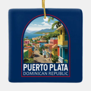 Adorno De Cerámica Puerto Plata República Dominicana Viaje de arte