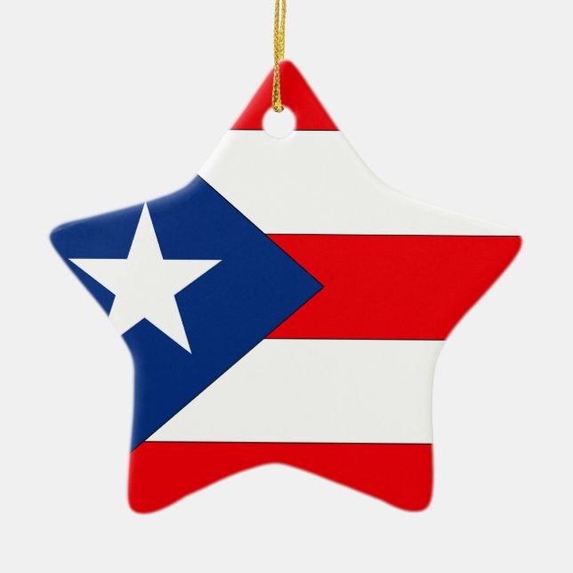 Adorno De Cerámica Puerto Rico (Frente)