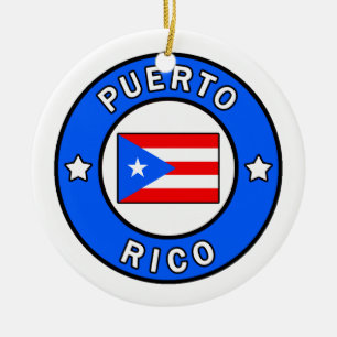 Adorno De Cerámica Puerto Rico