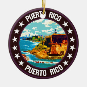 Adorno De Cerámica Puerto Rico