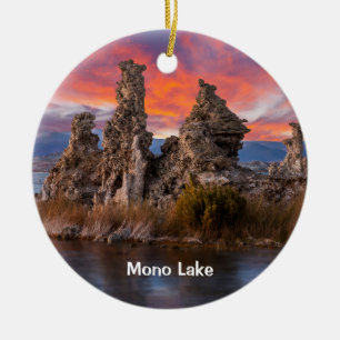Adorno De Cerámica Puesta de sol en Mono Lake
