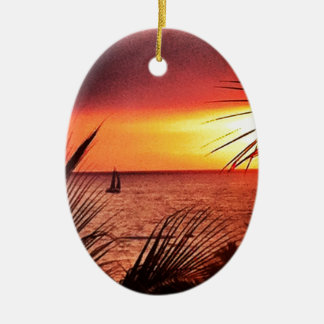 Adorno De Cerámica Puesta del sol de Puerto Vallarta