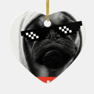 Adorno De Cerámica Pug Life