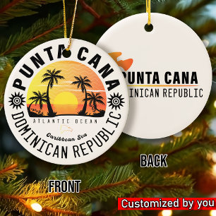 Adorno De Cerámica Punta Cana República Dominicana - Retro Souvenir 6