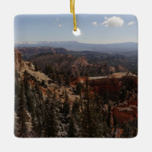 Adorno De Cerámica Punto de Vista Lejana en el Parque Nacional Bryce