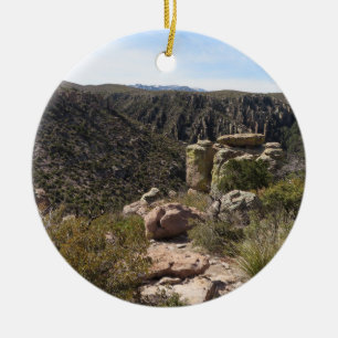Adorno De Cerámica Punto Massai en el Monumento Nacional Chiricahua