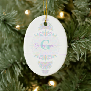 Adorno De Cerámica Punto ornamental del arcoiris Pastel personalizado