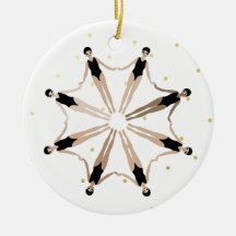 Puntos de oro de nadadores sincronizados artístico