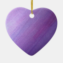 Adorno De Cerámica Purple Diagonal Design