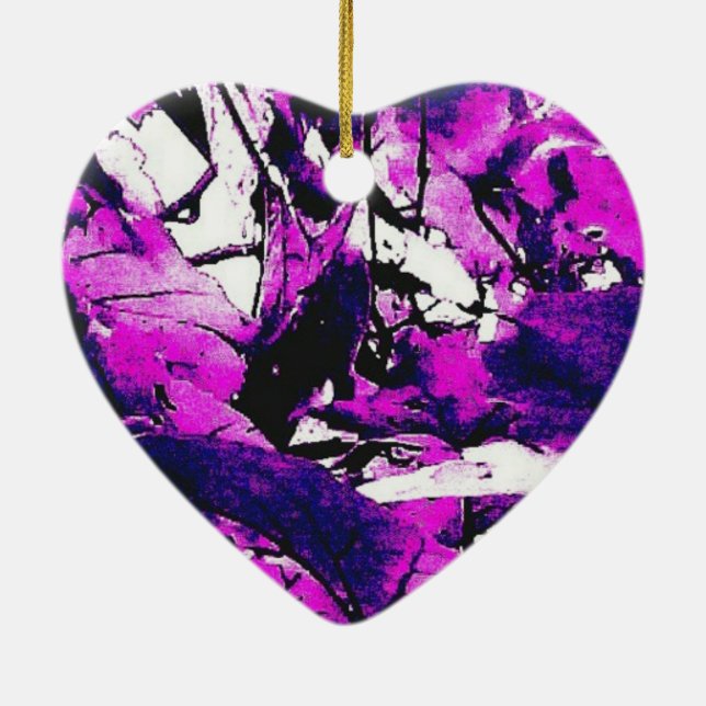 Adorno De Cerámica Purple Dream Fantasy Mix Match (Atrás)