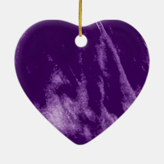 ADORNO DE CERÁMICA PURPLE HEART BONITO ORN