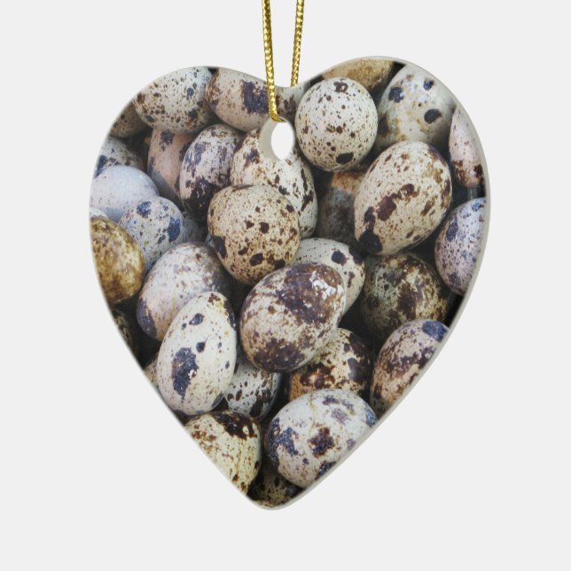Adorno De Cerámica Quail Eggs (Izquierda)