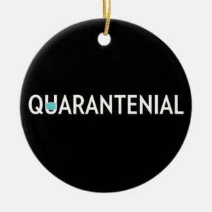 Adorno De Cerámica Quarantenial