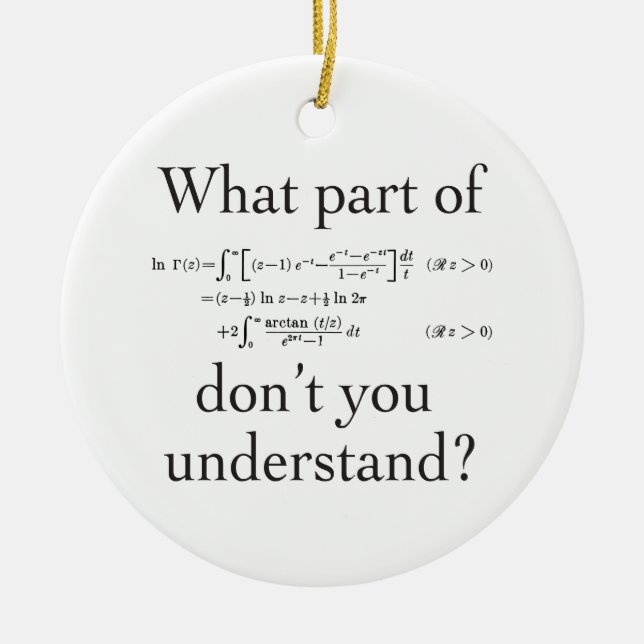 Adorno De Cerámica Qué parte… (Frente)