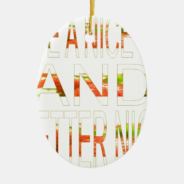 Adorno De Cerámica Que tengas un buen día (Frente)