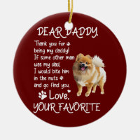 Querido papá Pomeranian Dog Dad Day