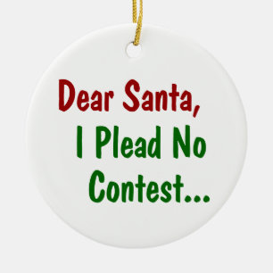 Adorno De Cerámica Querido Santa I, no presento concurso - Graciosas