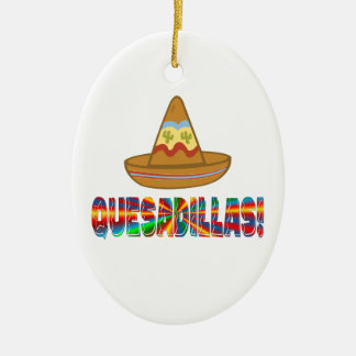 Adorno De Cerámica Quesadilla Amor