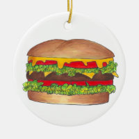 Queseburger Cookout picnic Hamburger Burger