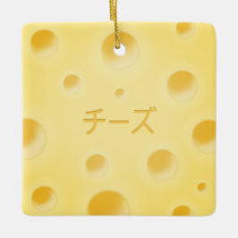 Adorno De Cerámica "Queso" en Personalizado japonés de queso fresco